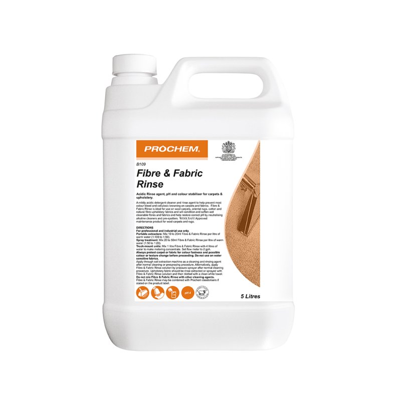Fibre &amp; Fabric Rinse 5 liter