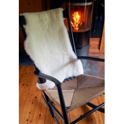 Lammeskind hvid korthret 80-100 cm