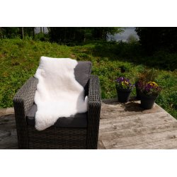 Lammeskind hvid korthret 80-100 cm