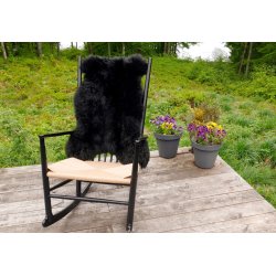 Lammeskind sort 101-120 cm