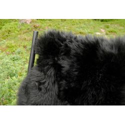 Lammeskind sort 101-120 cm