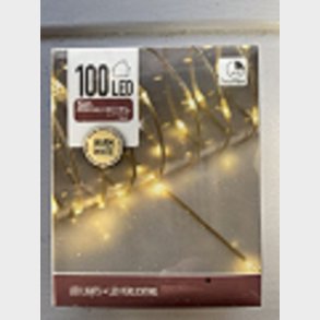 Lyskde med 100 varme hvide dioder