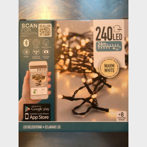 Lyskde APP 240 varme hvide diode lys