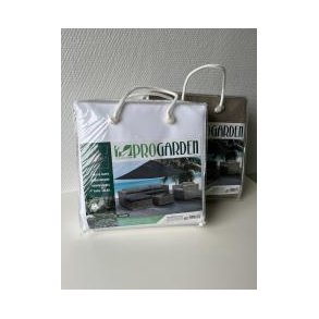 Solsejl sort 5x5x5 meter